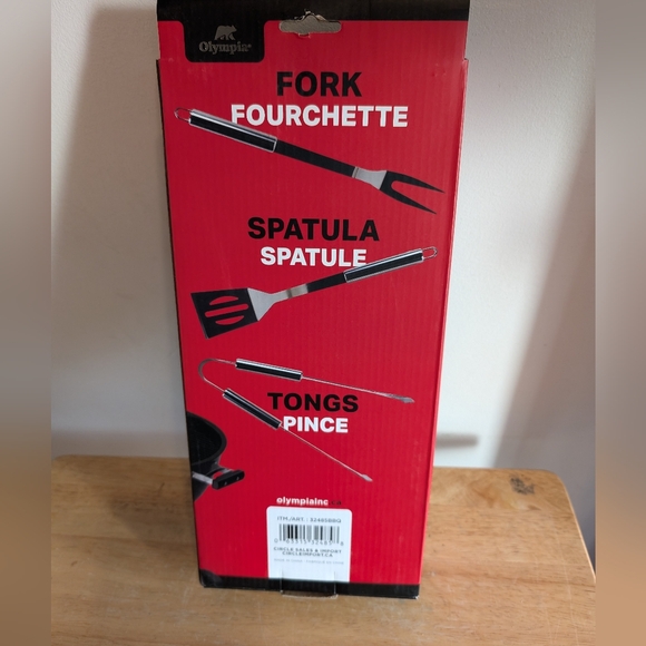 Barbecue Set 3 PCS from Olympia - Picture 3 of 3